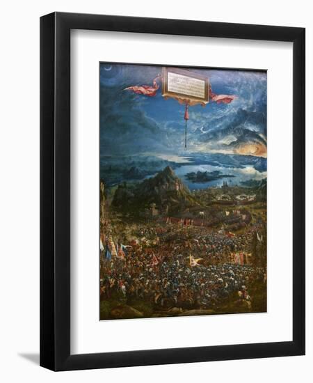 The Battle of Alexander at Issus, 1529-Albrecht Altdorfer-Framed Giclee Print