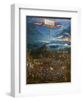 The Battle of Alexander at Issus, 1529-Albrecht Altdorfer-Framed Giclee Print