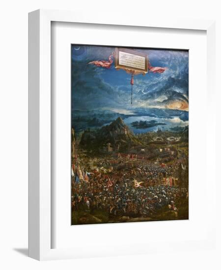 The Battle of Alexander at Issus, 1529-Albrecht Altdorfer-Framed Giclee Print