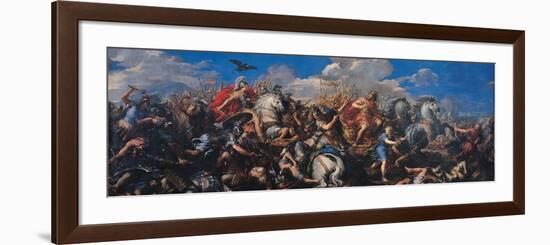 The Battle of Alexander Versus Darius, 1644-1655-Pietro da Cortona-Framed Giclee Print