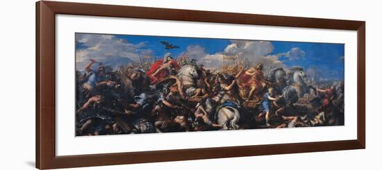 The Battle of Alexander Versus Darius, 1644-1655-Pietro da Cortona-Framed Giclee Print