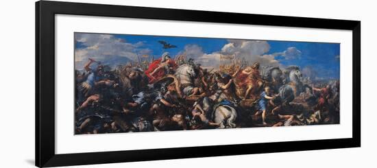 The Battle of Alexander Versus Darius, 1644-1655-Pietro da Cortona-Framed Giclee Print