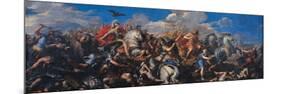 The Battle of Alexander Versus Darius, 1644-1655-Pietro da Cortona-Mounted Giclee Print