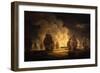 The Battle of Algiers: the Bombardment, 1824-Thomas Luny-Framed Premium Giclee Print