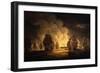 The Battle of Algiers: The Bombardment-Thomas Luny-Framed Giclee Print