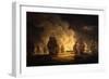 The Battle of Algiers: The Bombardment-Thomas Luny-Framed Giclee Print