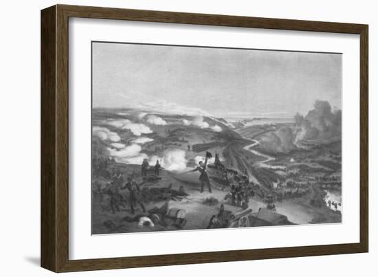 The Battle of Alma', 1855 (1909)-William Simpson-Framed Giclee Print