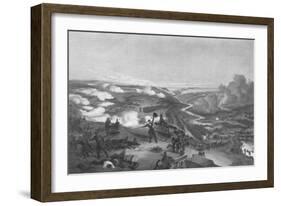 The Battle of Alma', 1855 (1909)-William Simpson-Framed Giclee Print