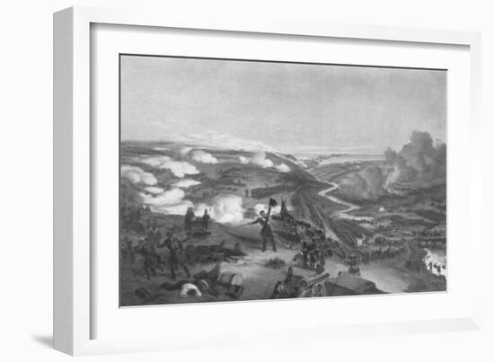 The Battle of Alma', 1855 (1909)-William Simpson-Framed Giclee Print