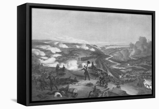 The Battle of Alma', 1855 (1909)-William Simpson-Framed Stretched Canvas