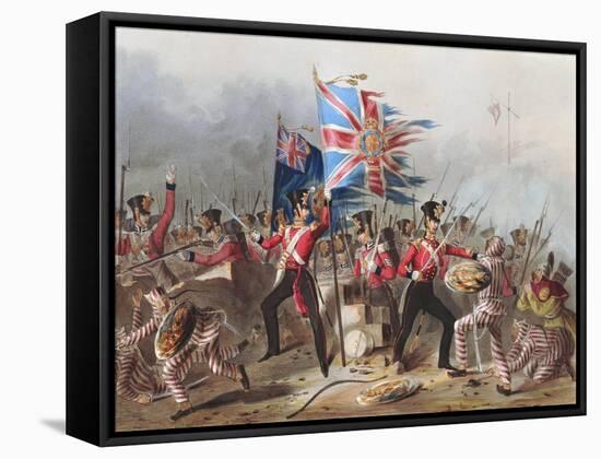 The Battle of Amoy-null-Framed Stretched Canvas