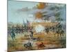The Battle of Antietam, 1862-Thure De Thulstrup-Mounted Giclee Print