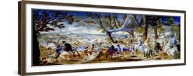 The Battle of Arbela, 331 Bc, (17th Centur)-Charles Le Brun-Framed Giclee Print