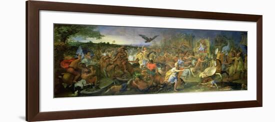 The Battle of Arbela 331 BC, circa 1673-Charles Le Brun-Framed Giclee Print