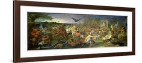 The Battle of Arbela 331 BC, circa 1673-Charles Le Brun-Framed Giclee Print