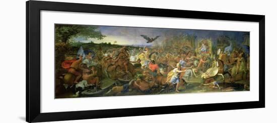 The Battle of Arbela 331 BC, circa 1673-Charles Le Brun-Framed Giclee Print