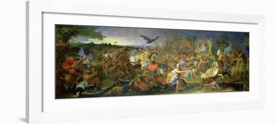 The Battle of Arbela 331 BC, circa 1673-Charles Le Brun-Framed Giclee Print