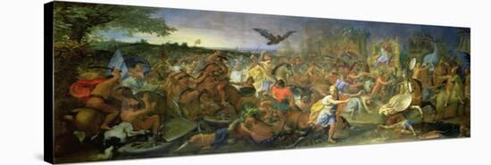 The Battle of Arbela 331 BC, circa 1673-Charles Le Brun-Stretched Canvas