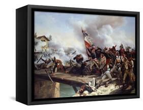 The Battle of Arcole Gate, 1826-Horace Vernet-Framed Stretched Canvas