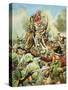 The Battle of Arcot-C.l. Doughty-Stretched Canvas