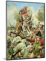 The Battle of Arcot-C.l. Doughty-Mounted Giclee Print