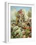 The Battle of Arcot-C.l. Doughty-Framed Giclee Print