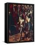 The Battle of Ascalon Between Godfrey of Bouillon and Al Afdal's Egyptians-Charles-Philippe Lariviere-Framed Stretched Canvas