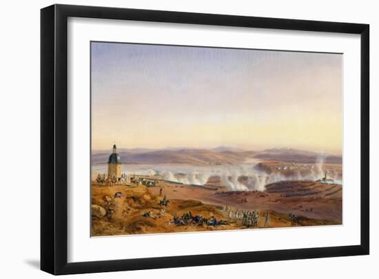 The Battle of Austerlitz on December 2, 1805-Jean-Antoine-Siméon Fort-Framed Giclee Print