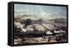 The Battle of Balaclava on October 25, 1854-William Simpson-Framed Stretched Canvas