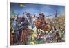 The Battle of Bannockburn-Mike White-Framed Giclee Print