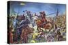 The Battle of Bannockburn-Mike White-Stretched Canvas