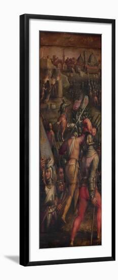 The Battle of Barbagianni Near Pisa, 1563-1565-Giorgio Vasari-Framed Giclee Print