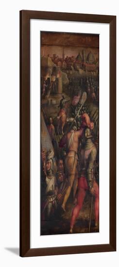 The Battle of Barbagianni Near Pisa, 1563-1565-Giorgio Vasari-Framed Giclee Print