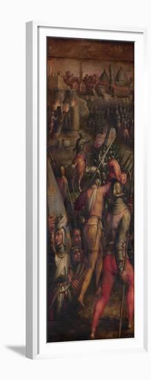 The Battle of Barbagianni Near Pisa, 1563-1565-Giorgio Vasari-Framed Giclee Print