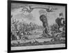 'The Battle of Barfleur', c1695, (1924)-Isaac Sailmaker-Framed Giclee Print