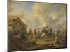 The Battle of Bautersem During the Ten Days Campaign, 1833-Nicholas Pieneman-Mounted Giclee Print