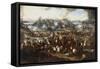 The Battle of Belgrade-Joseph Parrocel-Framed Stretched Canvas