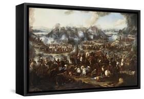 The Battle of Belgrade-Joseph Parrocel-Framed Stretched Canvas