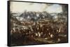 The Battle of Belgrade-Joseph Parrocel-Framed Stretched Canvas