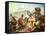 The Battle of Blauwkrantz, 1838-Thomas Baines-Framed Stretched Canvas