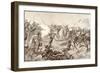 The Battle of Blood River-Richard Caton Woodville-Framed Art Print