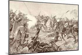 The Battle of Blood River-Richard Caton Woodville-Mounted Art Print