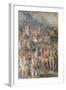 The Battle of Borgo San Donnino Against Azzo Visconti in 1325, Circa 1570-null-Framed Giclee Print