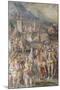 The Battle of Borgo San Donnino Against Azzo Visconti in 1325, Circa 1570-null-Mounted Giclee Print
