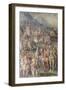 The Battle of Borgo San Donnino Against Azzo Visconti in 1325, Circa 1570-null-Framed Giclee Print