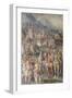 The Battle of Borgo San Donnino Against Azzo Visconti in 1325, Circa 1570-null-Framed Giclee Print