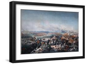 The Battle of Borodino on August 26, 1812, First Quarter of 19th C-Peter Von Hess-Framed Giclee Print