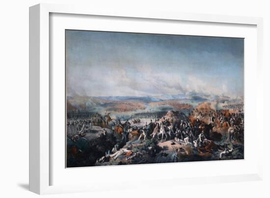 The Battle of Borodino on August 26, 1812, First Quarter of 19th C-Peter Von Hess-Framed Giclee Print