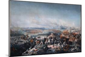 The Battle of Borodino on August 26, 1812, First Quarter of 19th C-Peter Von Hess-Mounted Giclee Print