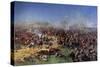 The Battle of Borodino on August 26, 1812. Third French Attack, 1913-Franz Roubaud-Stretched Canvas